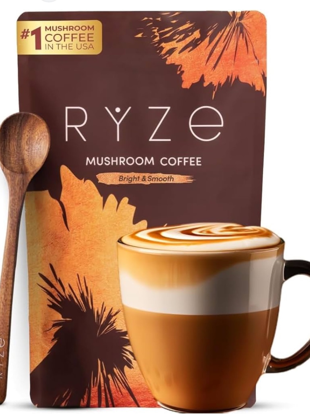 RYZE Organic Instant Mushroom Coffee